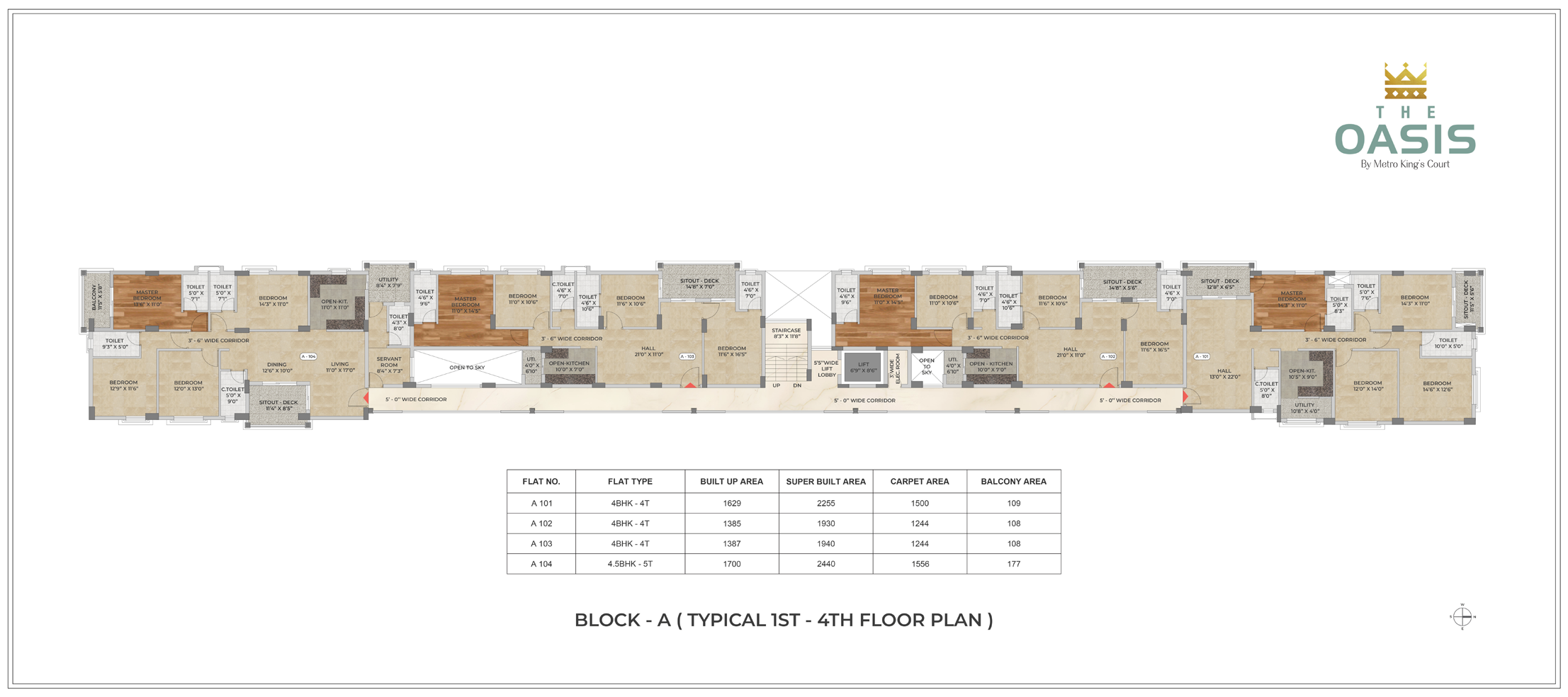 4 bhk layout
